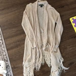 Cardigan knit sweater